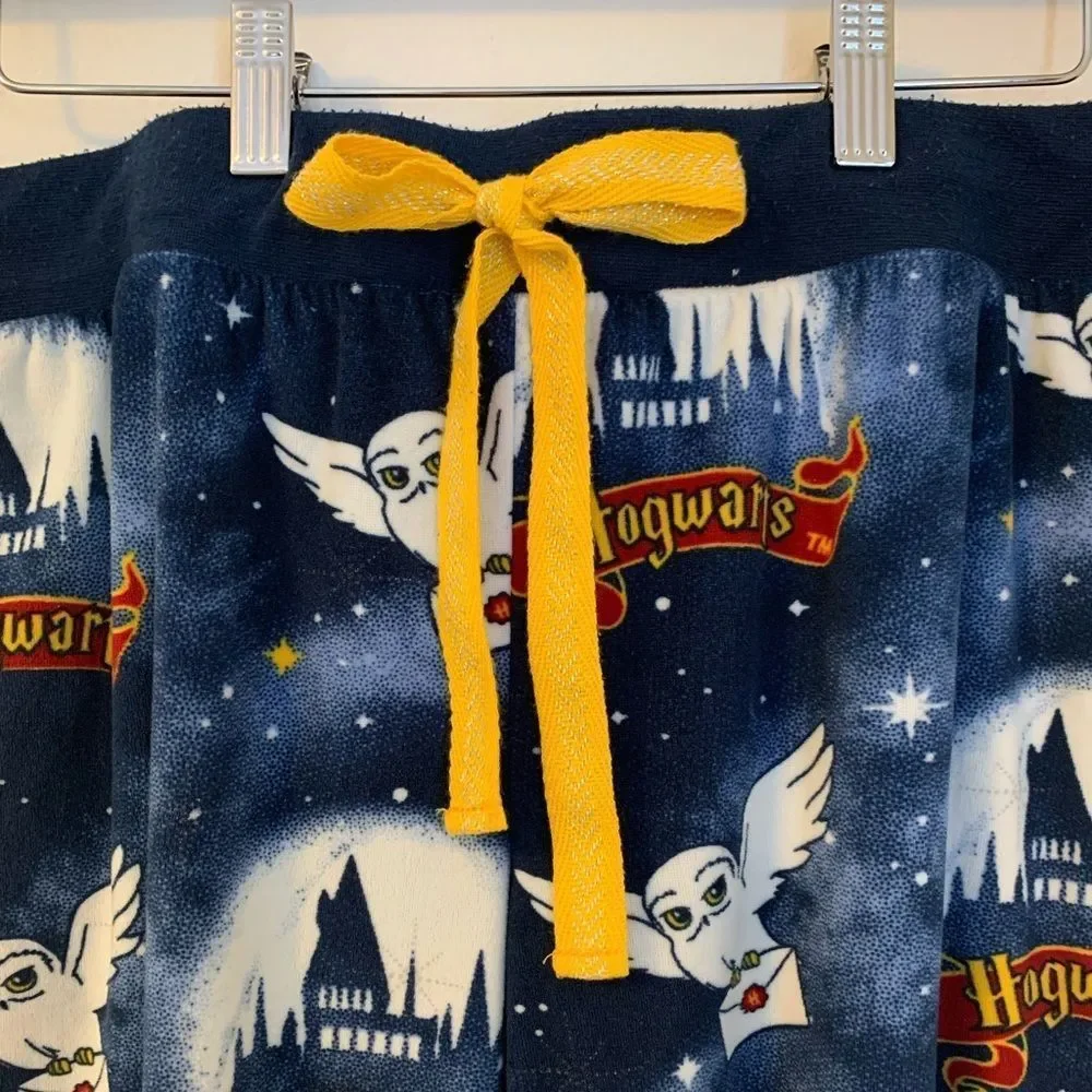 Warner Bros. Hogwarts Pajama Pants - Blue and Yellow